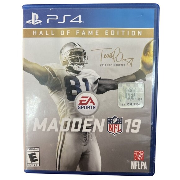 Ea Sports Other - Madden NFL 19 PS4 Hall Of Fame Edition With Case & Disc